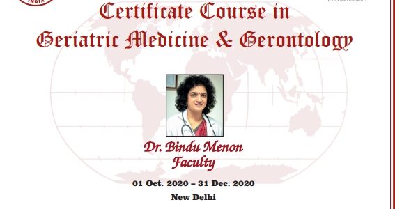 Certificate Course in Geriatric Medicine & Gerontology